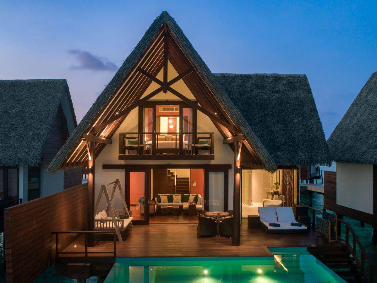 Heritance Aarah, Ocean Suite, Abendstimmung