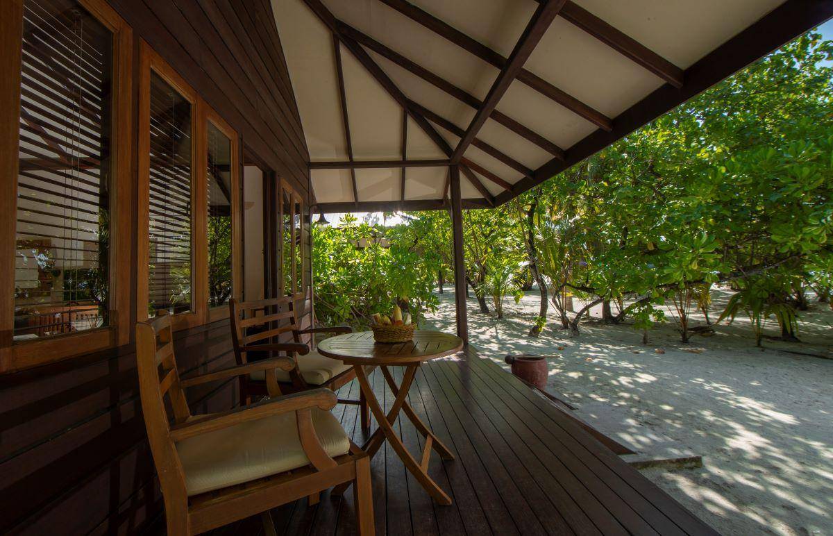 Filitheyo Island Resort, Deluxe Villa, Terrasse