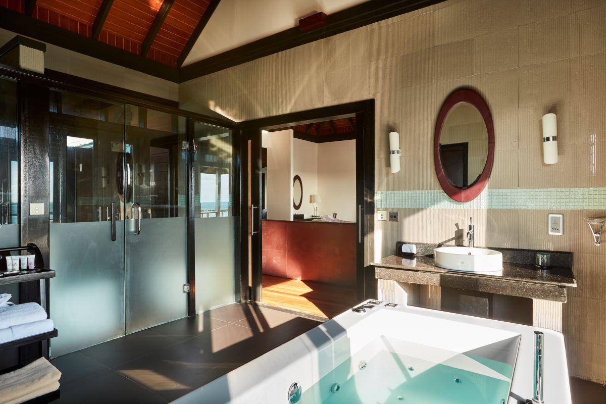 Sun Siyam Iru Fushi, Malediven, Aqua Retreat, Badezimmer