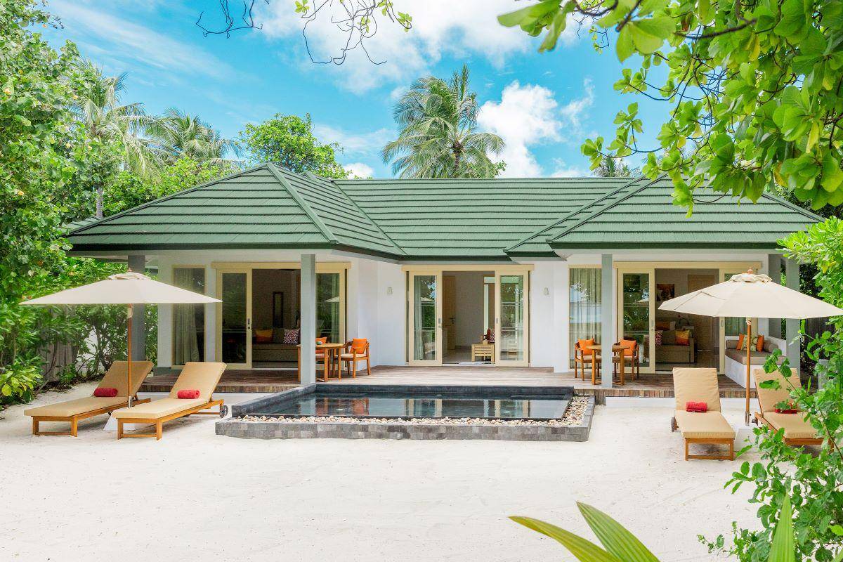 Siyam World Maldives, Malediven, 2 Bedroom Pool Beach Villa, Außenansicht