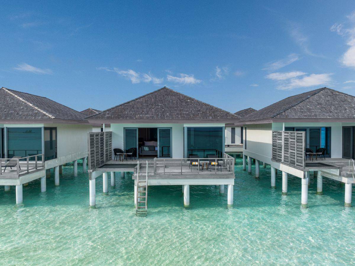 Le Méridien Maldives Resort & Spa, Malediven, Sunset Overwater Villa, Außenansicht