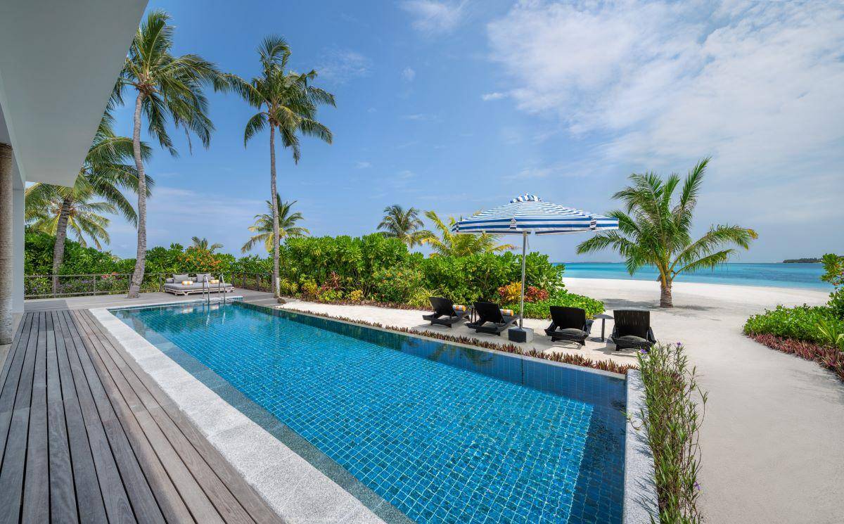 Le Méridien Resort & Spa, Malediven, Thilamaafushi Villa, Pool