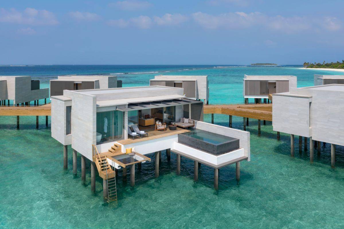 Alila Kothaifaru Maldives, Malediven, Lagoon Overwater Pool Villa, Außenansicht