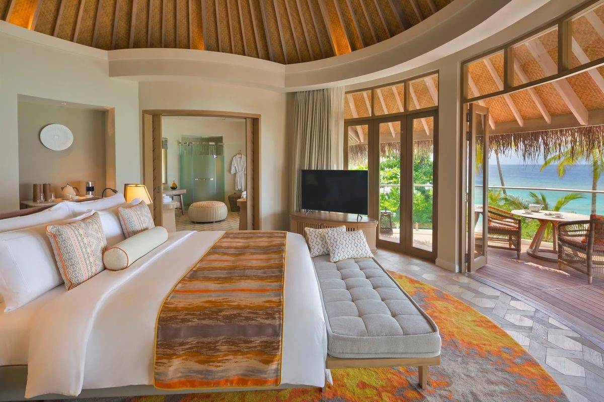 The Nautilus, Malediven, Beach Residence with a Private Infinity Pool, Schlafzimmer