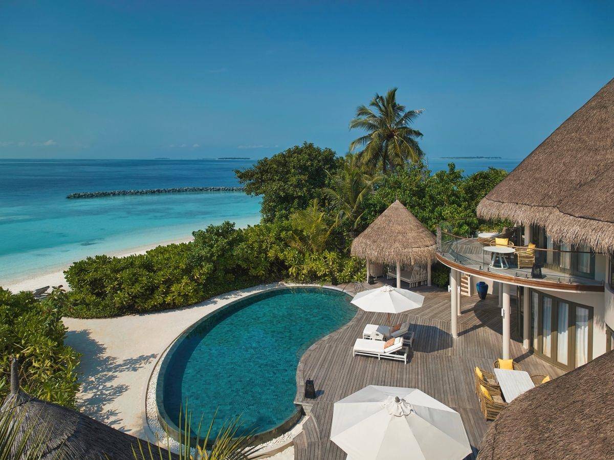 The Nautilus, Malediven, Beach Residence with a Private Infinity Pool, Pool