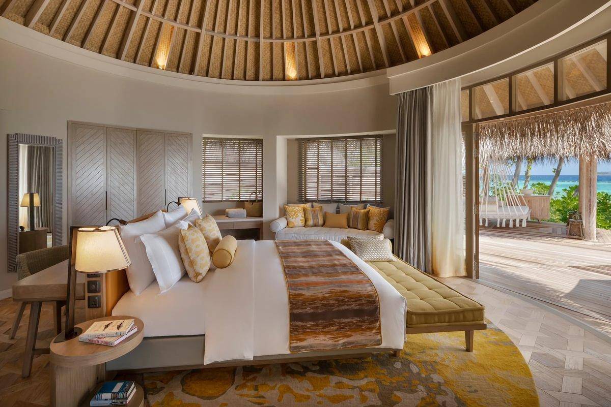 The Nautilus, Malediven, Two Bedroom Beach Residence with a Private Infinity Pool, Schlafzimmer