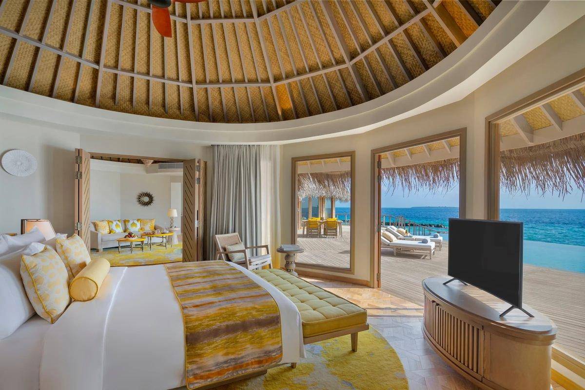 The Nautilus, Malediven, The Nautilus Retreat with a Private Infinity Pool, Schlafzimmer