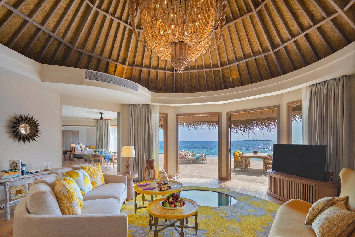 The Nautilus, Malediven, The Nautilus Retreat with a Private Infinity Pool, Wohnbereich