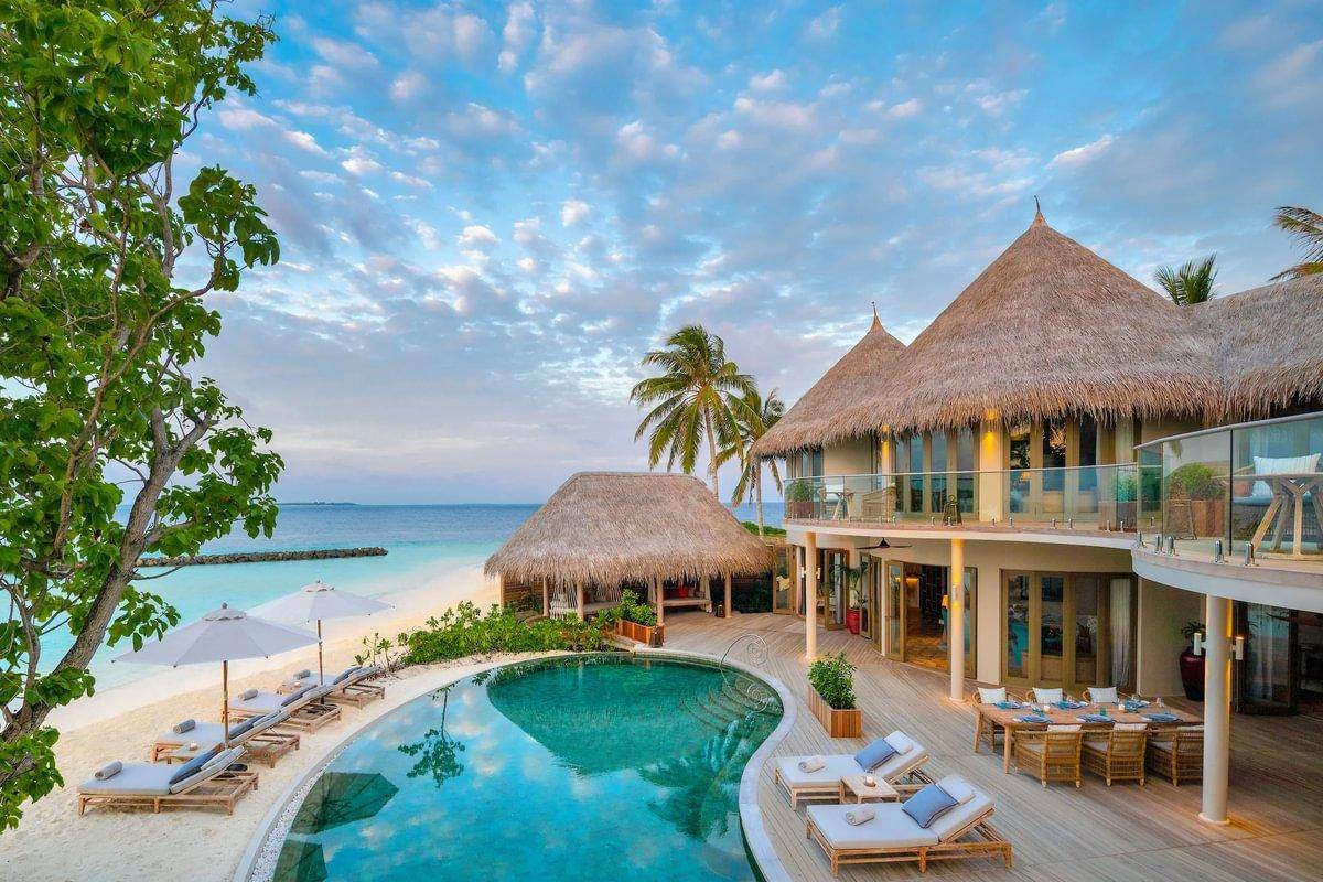 The Nautilus, Malediven, The Nautilus Mansion with a Private Infinity Pool, Infinity Pool