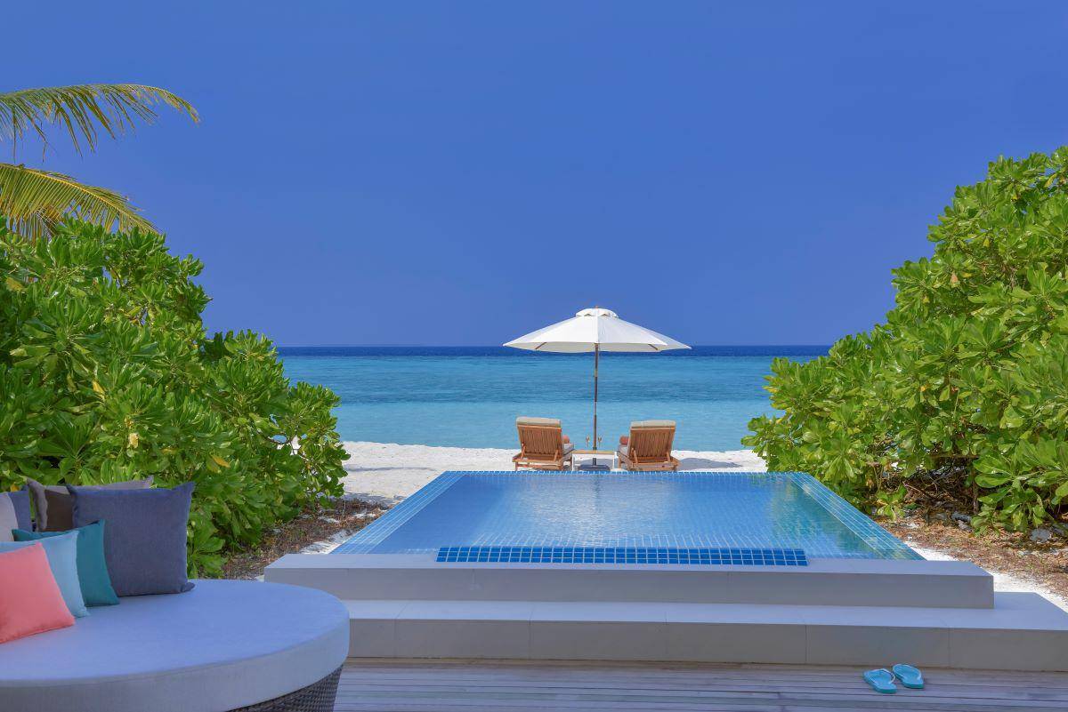Emerald Faarufushi Resort & Spa, Malediven, Beach Villa with Pool, Pool