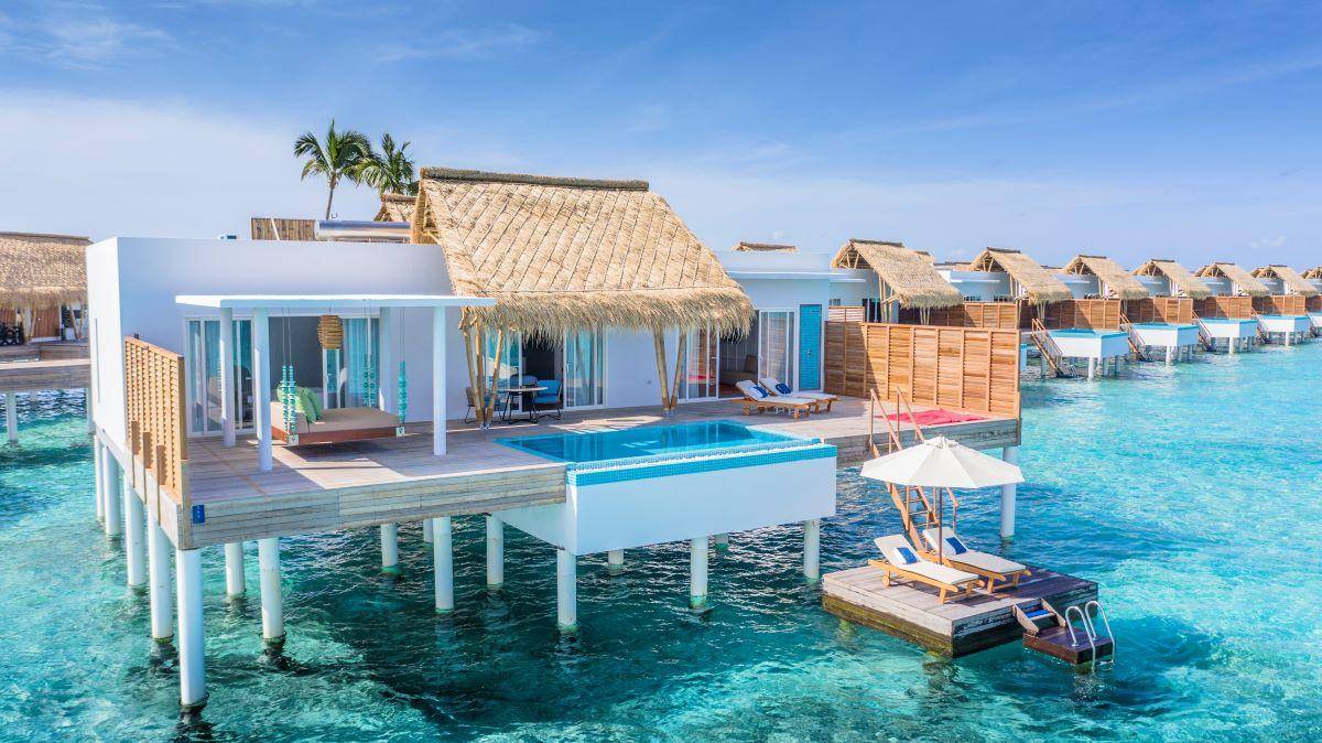 Emerlad Maldives Resort & Spa, Malediven, Superior Water Villa with Pool, Außenbereich