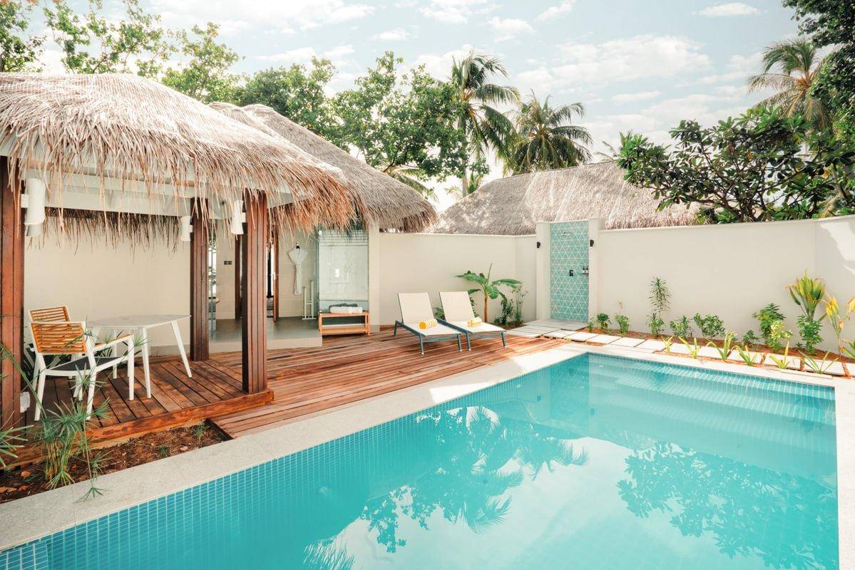 Nova Maldives, Malediven, Beach Villa with Private Pool, Pool