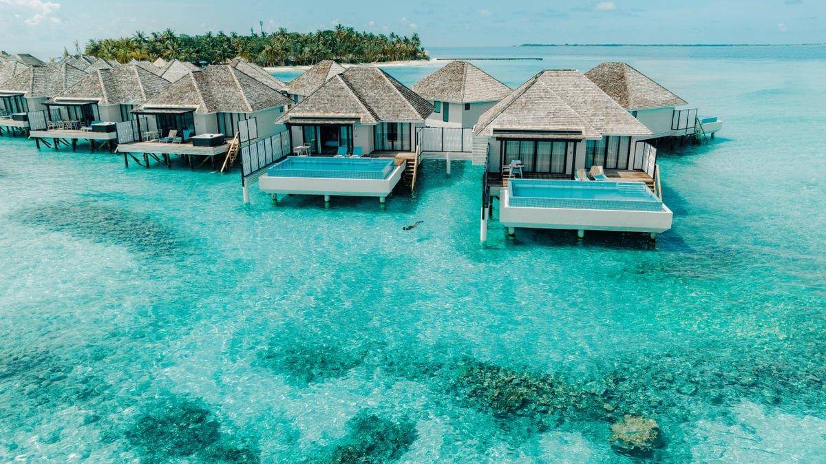 Nova Maldives, Malediven, Water Villa with Private Pool, Außenansicht