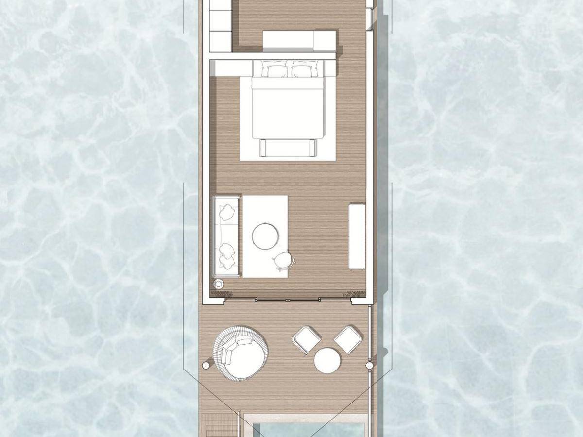 Water Villa with Pool