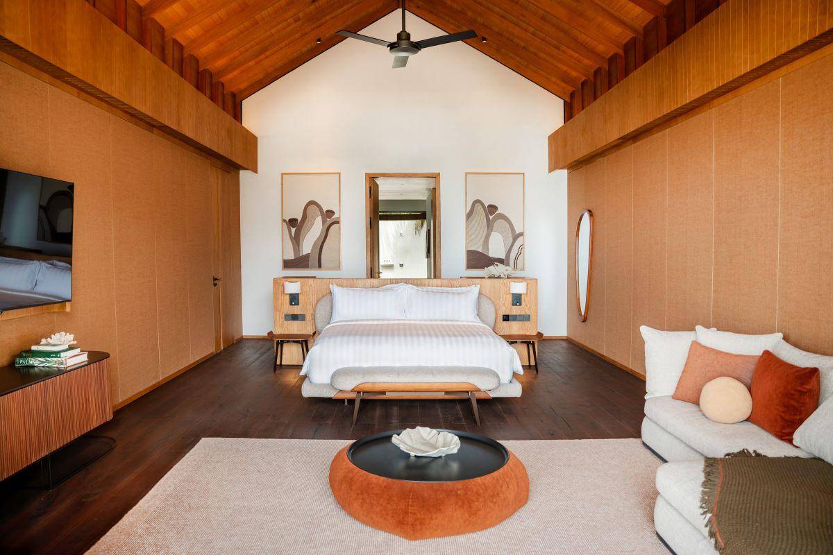 Raaya by Atmosphere, Malediven, Raaya Residence, Schlafen und Wohnen