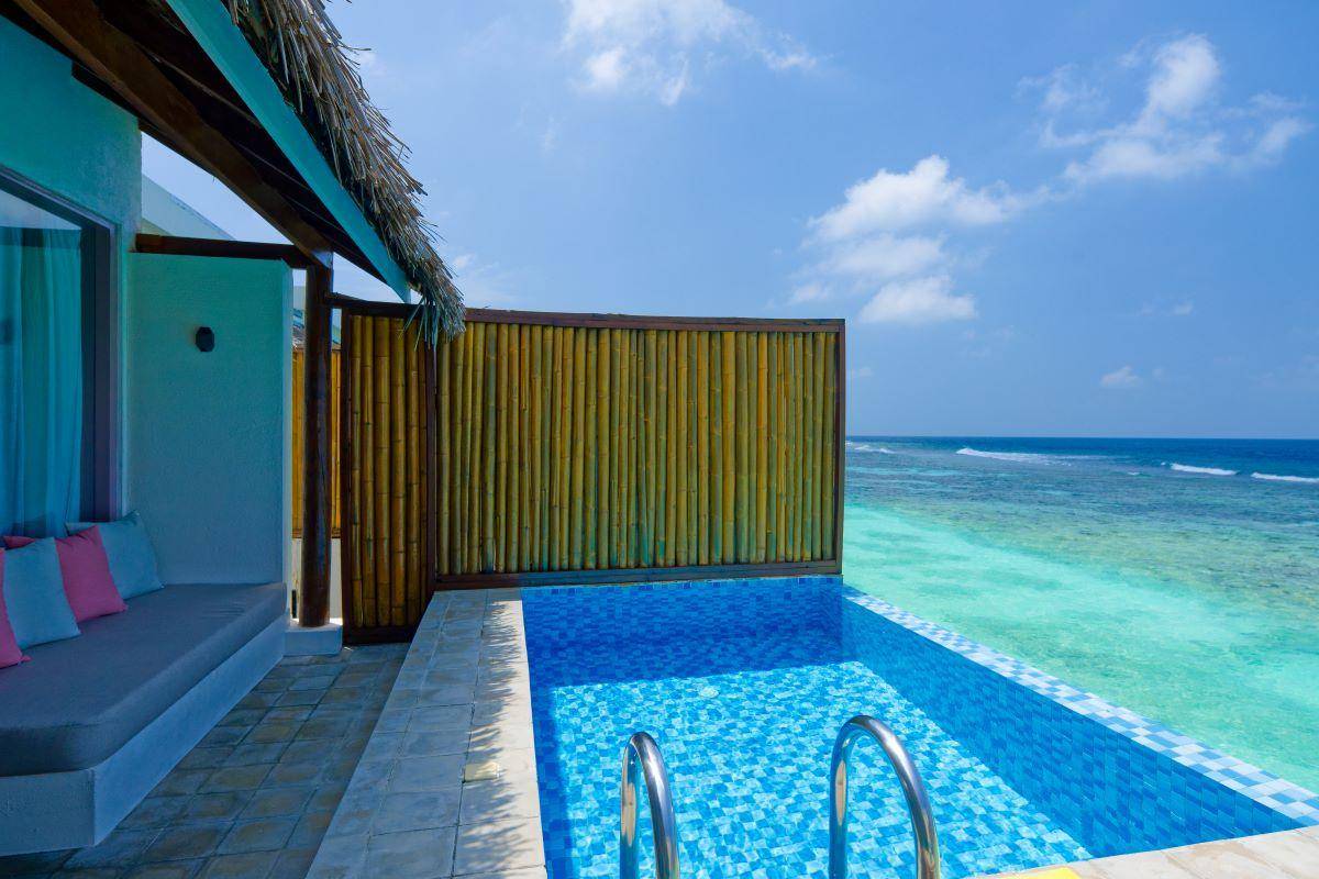 OBLU NATURE Helengeli by SENTIDO, Malediven, Lagoon Villa with Pool, Pool