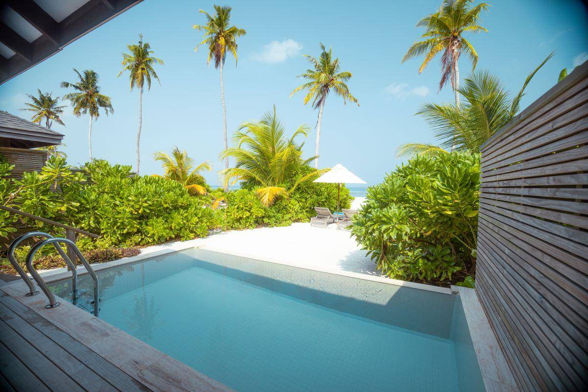 Jawakara Isalnds Maldives, Malediven, Mabin Beach Pool Villa, Pool