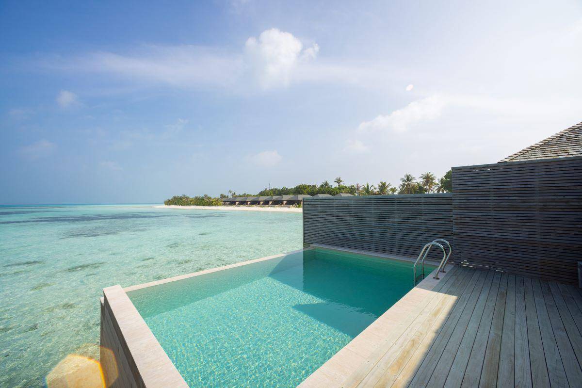Jawakara Islands Maldives, Malediven, Dheru Water Pool Villa, Pool