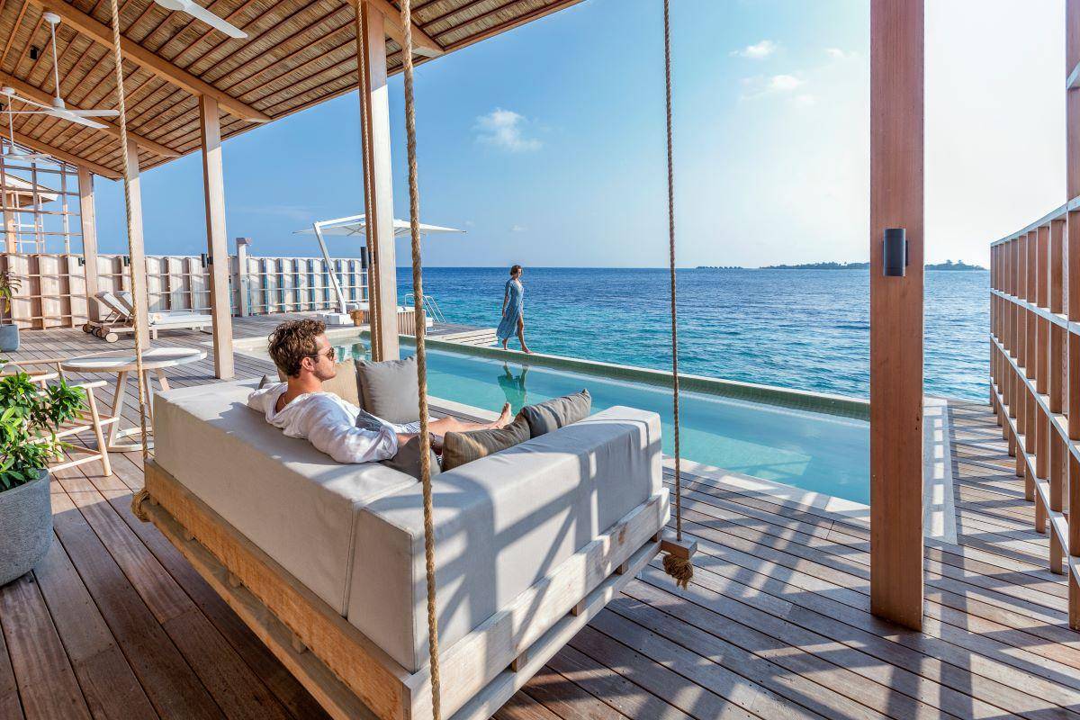 Kudadoo Maldives Private Island, Malediven, One Bedroom Residence, Terrasse