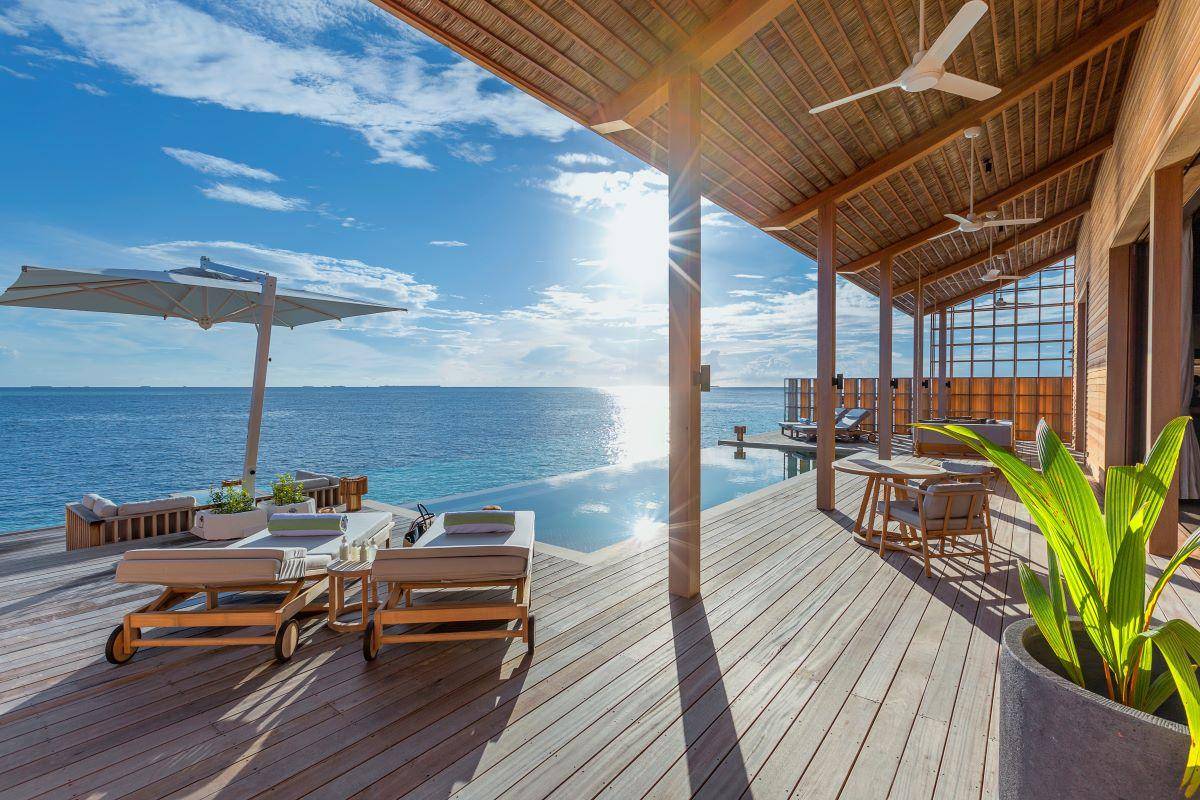 Kudadoo Maldives Private Island, Malediven, Two Bedroom Residence, Terrasse