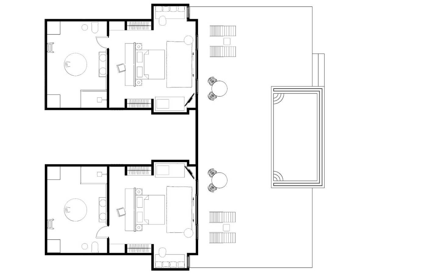 2 Bedroom Lagoon Beach Villa