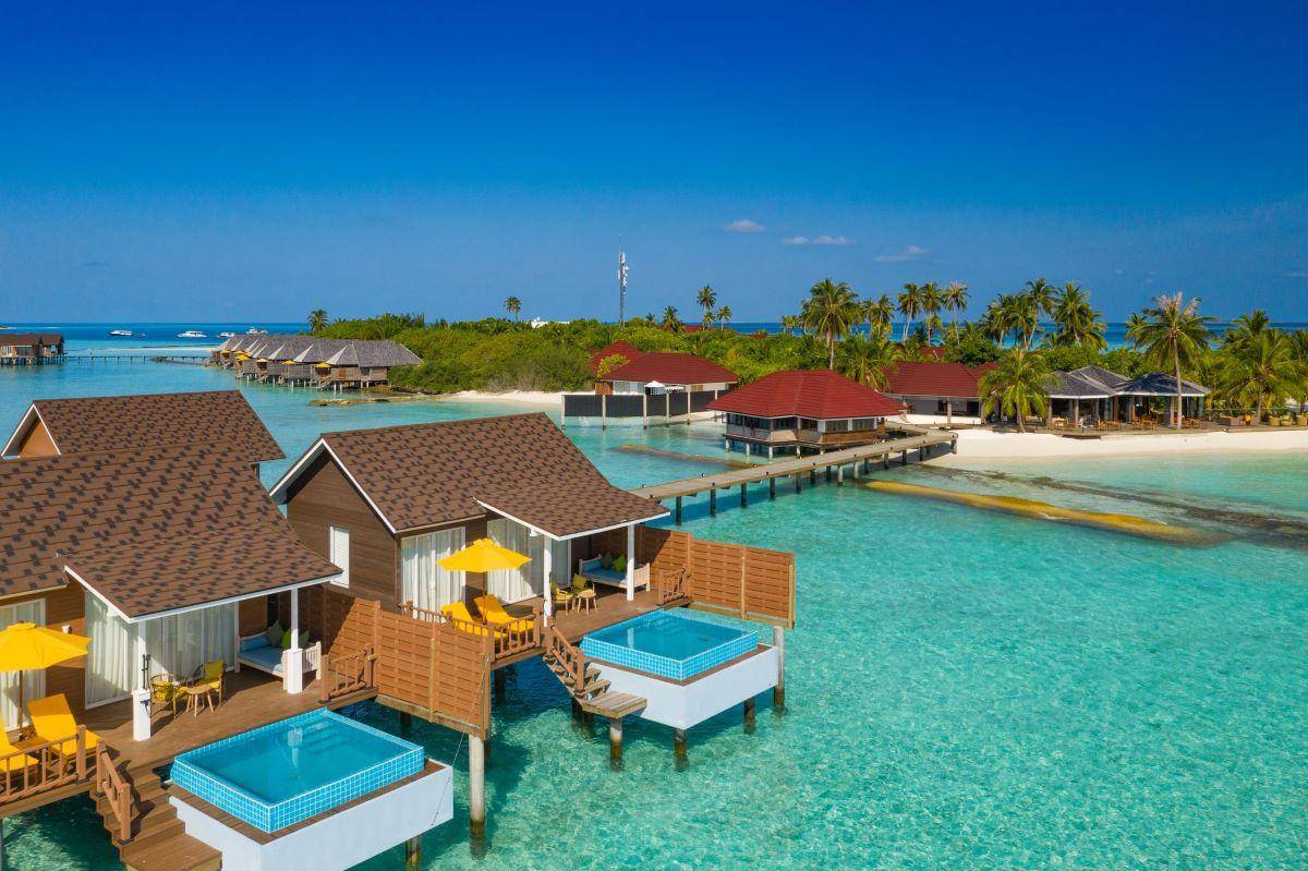 Sunset Pool Water Villa