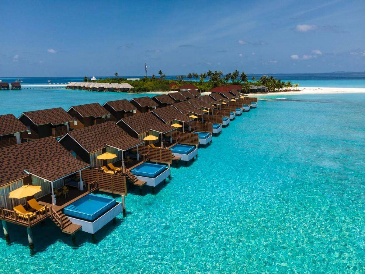 Sunset Pool Water Villa