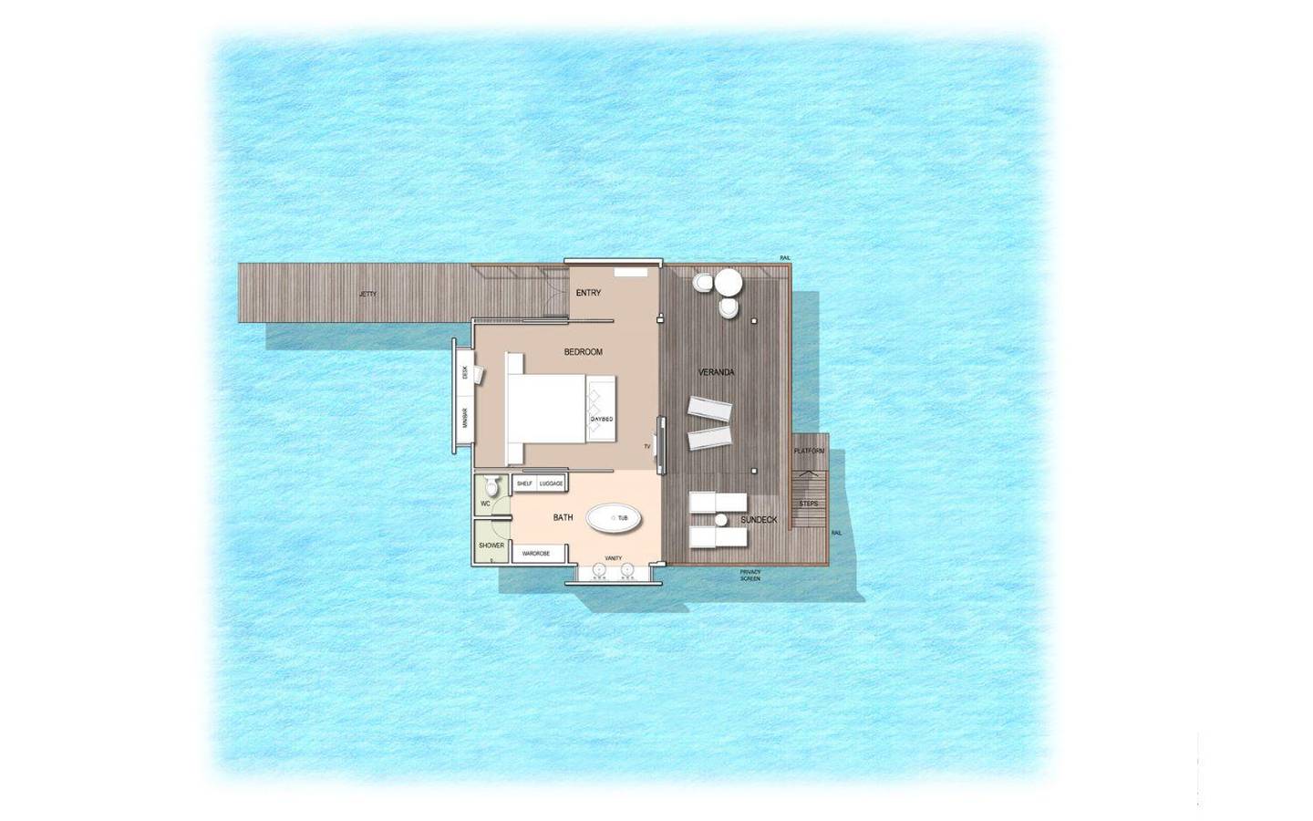 Deluxe Water Villa