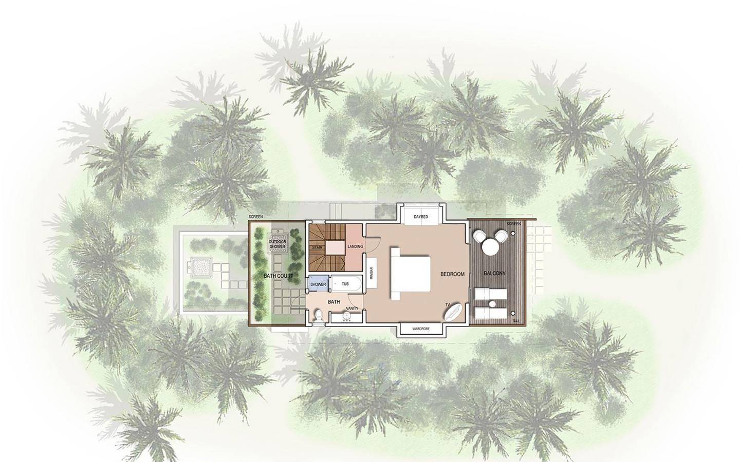 Two-Bedroom Beach House