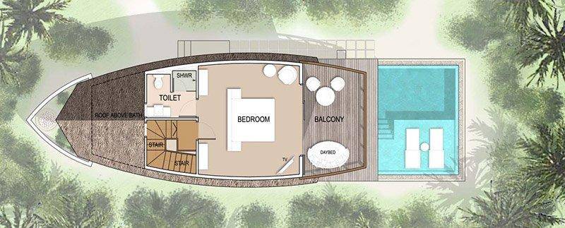 Duplex Pool Villa, Kandolhu Maldives