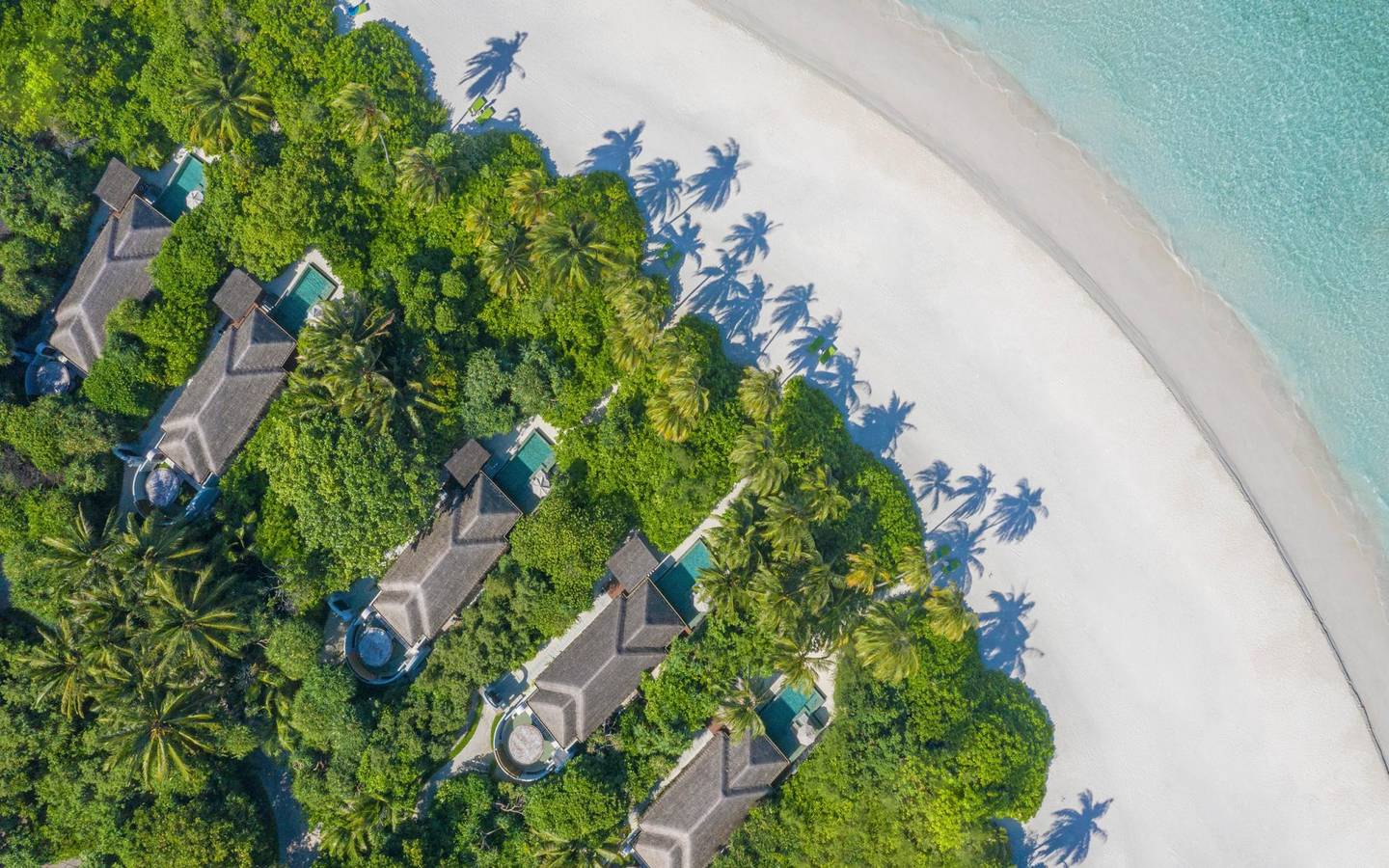 Anantara Kihavah Beach Pool Villas Strandabschnitt