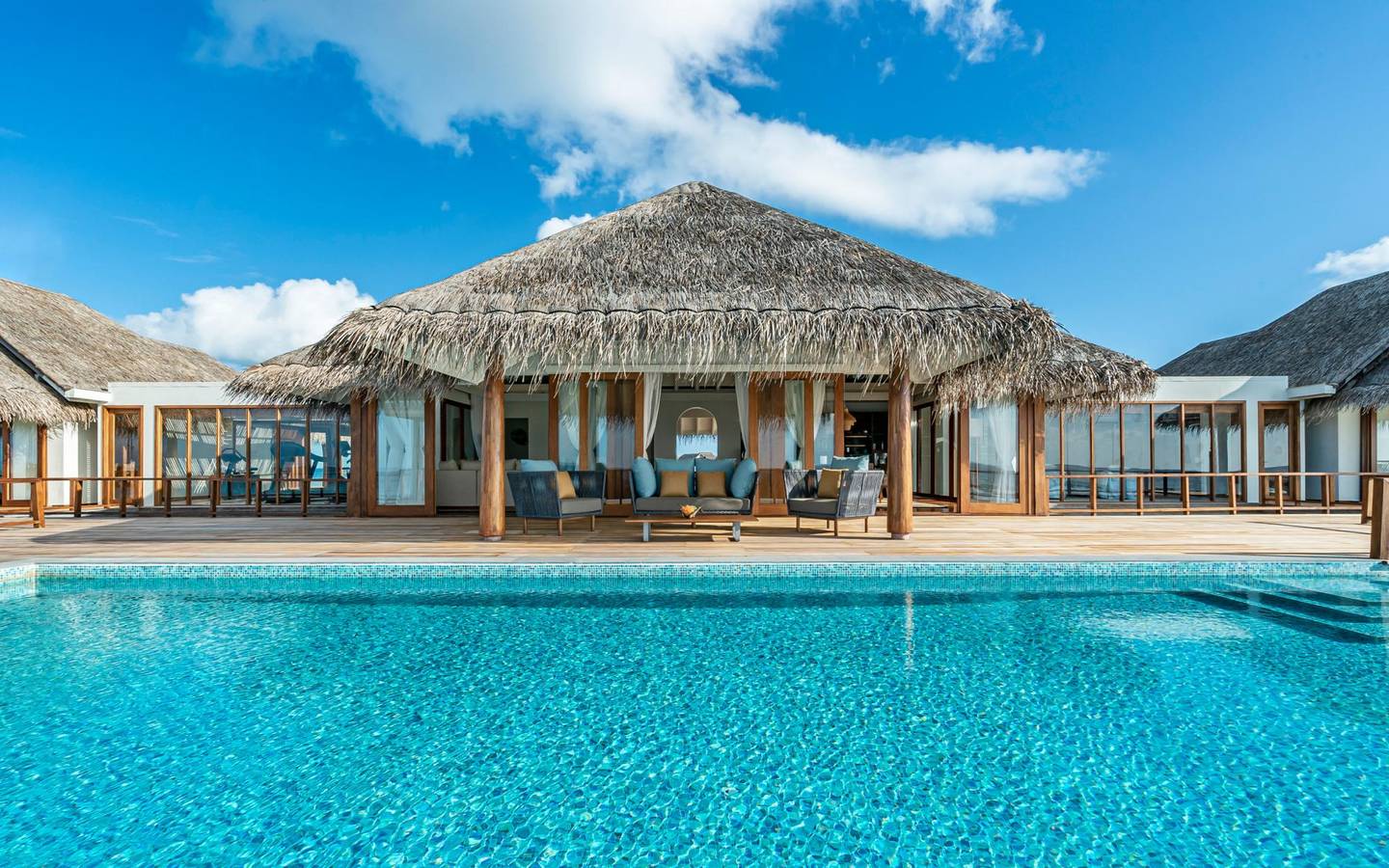 Anantara Kihavah - Pool View Two Bedroom Beach Pool Residence Außenansicht2