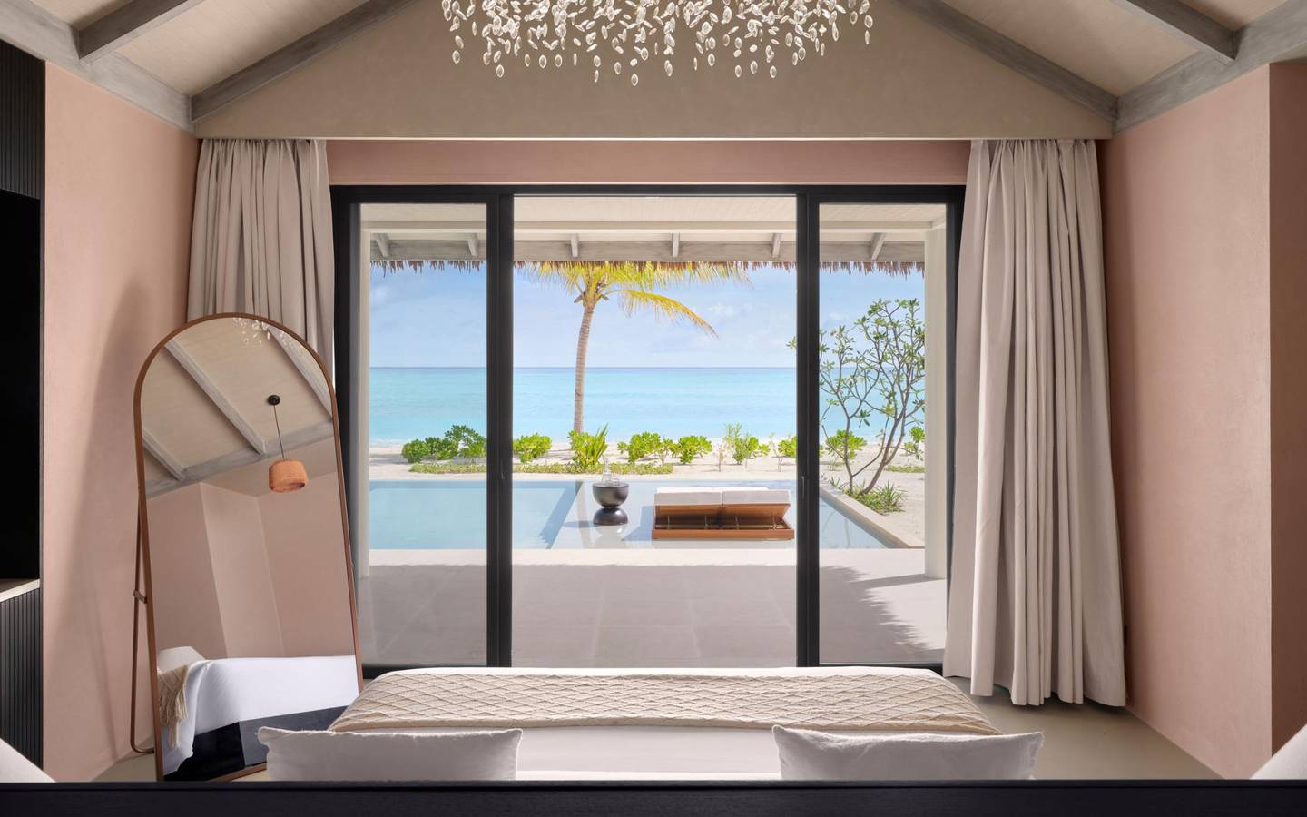 Villa Haven - Two Bedroom Residence with Two Beach Pools and Garden Pool - Sleeping 2