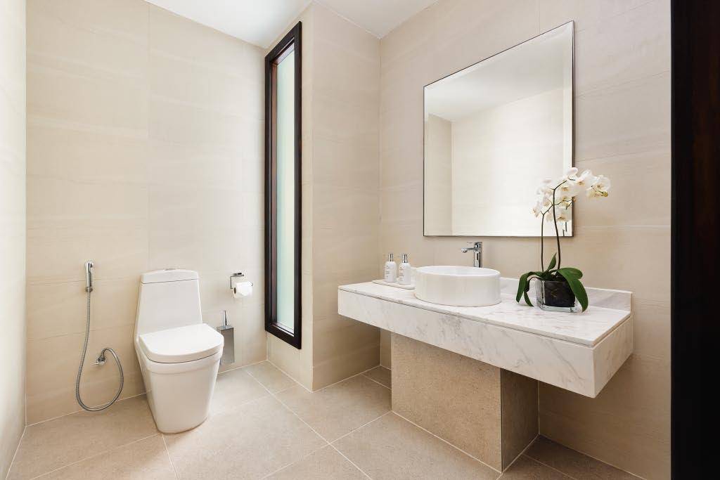 Family Beach Villa mit Pool, seperates WC, Niyama Private Islands