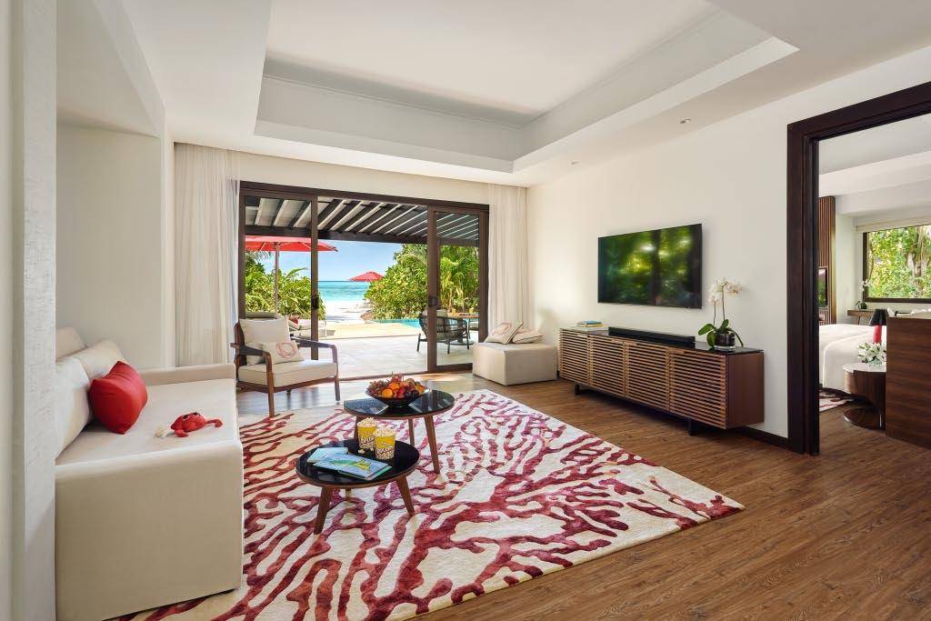 Family Beach Villa mit Pool, Wohnen, Niyama Private Islands