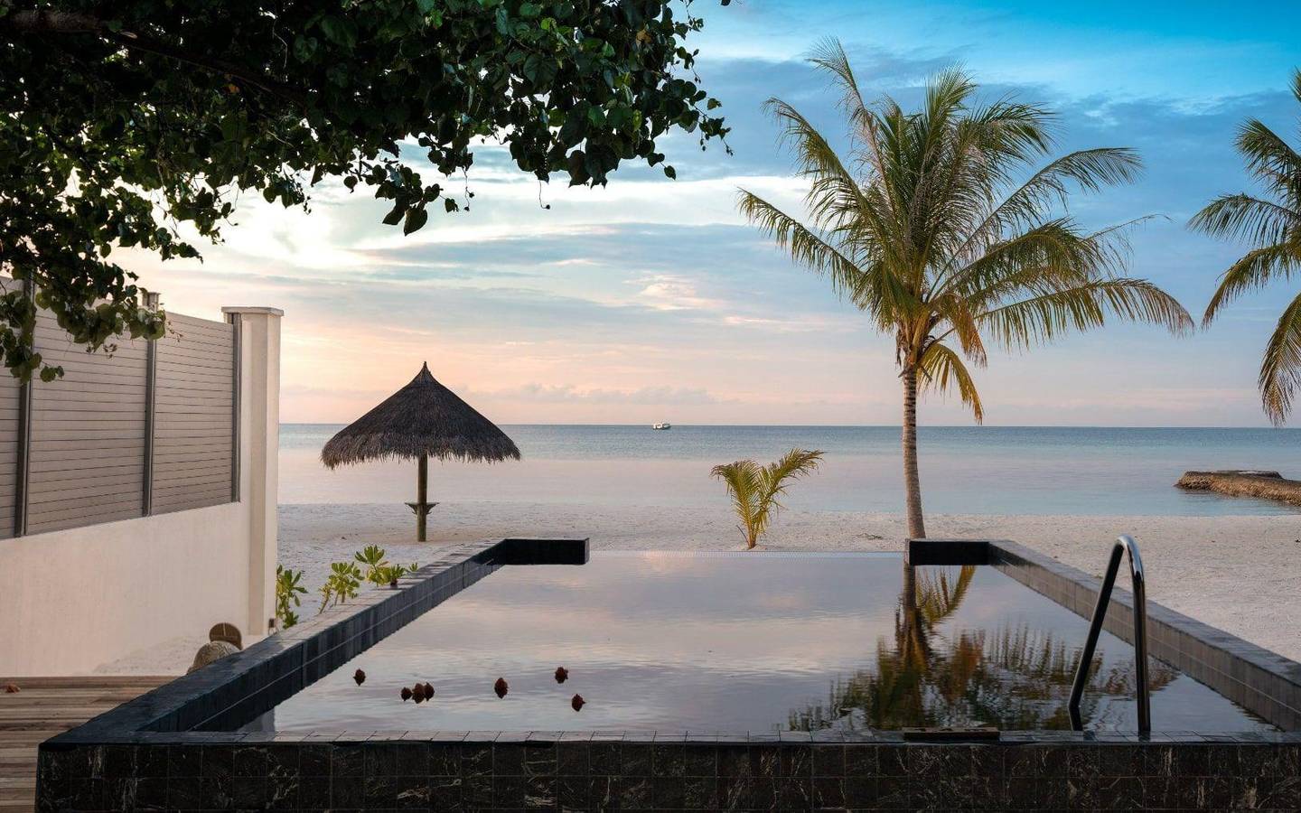 Two Bedroom Sunset Family Beach Villa with Pool