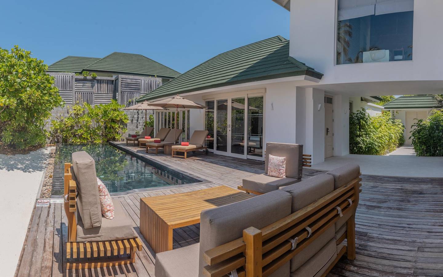 Two Bedroom Beach Residence with Pool