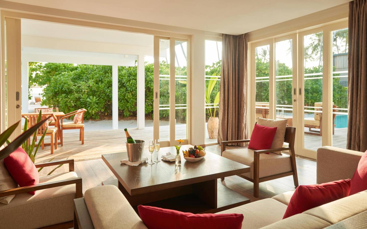 Two Bedroom Beach Residence with Pool