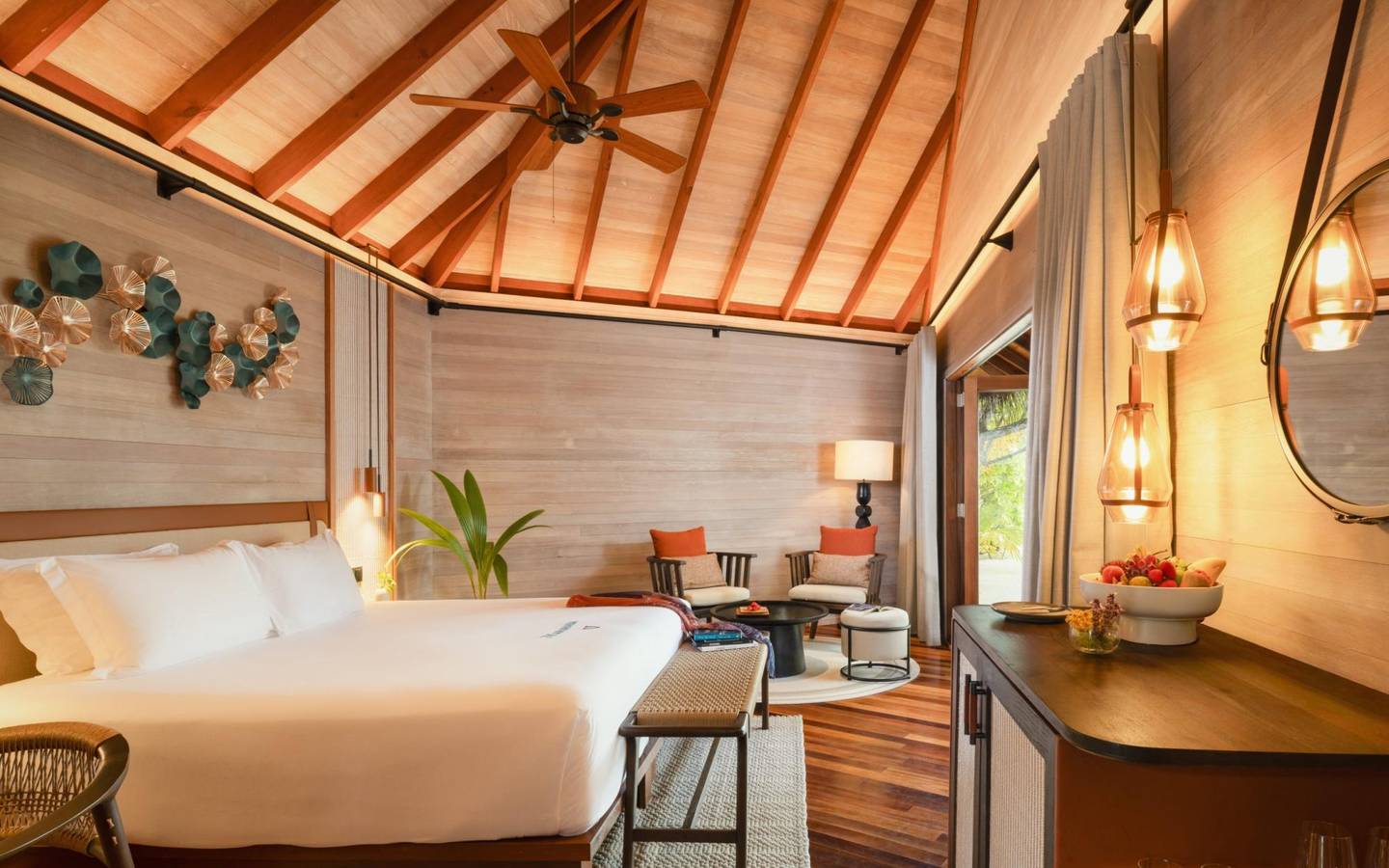 V Villas Maldives at Mirihi - Beach Villas Zimmer