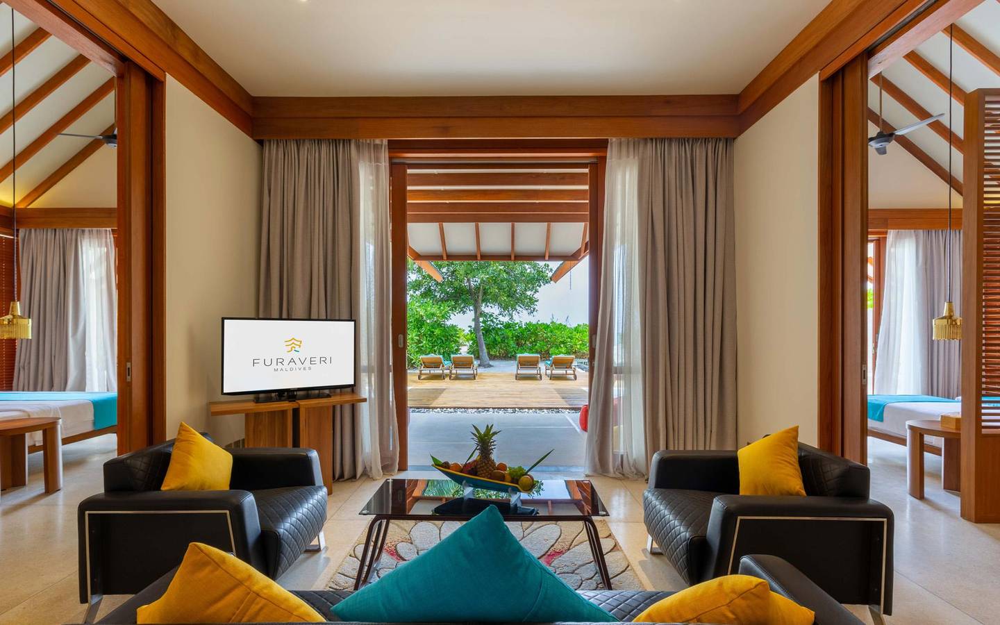 Furaveri - Two Bedroom Beach Residence with Pool - wohnen