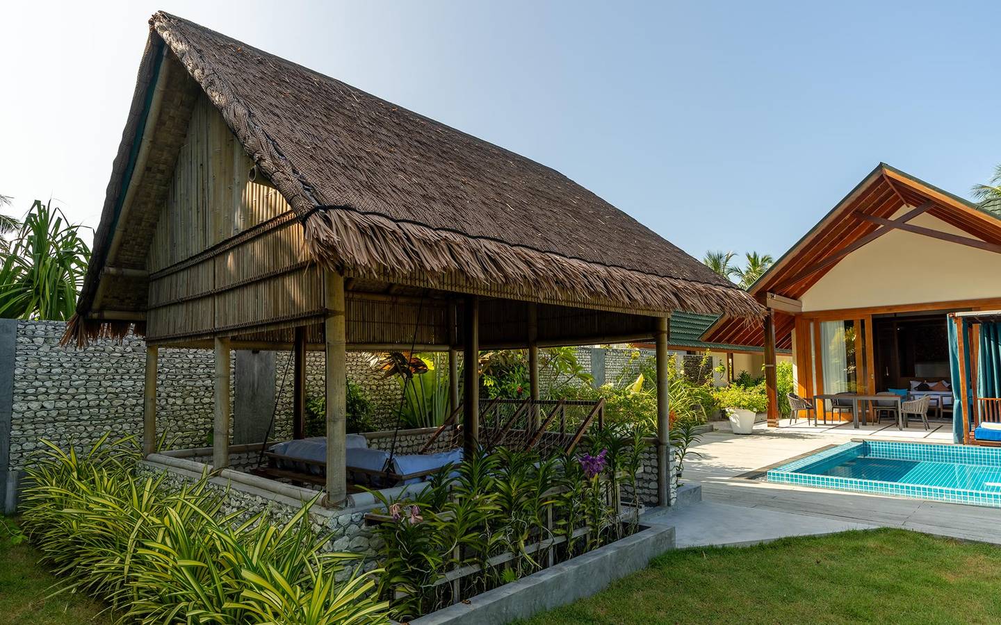 Furaveri - Two Bedroom Velaa Luxury Residence with Pool - Garten
