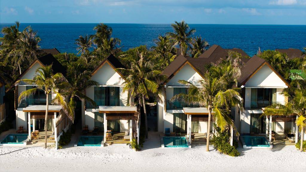 Meyyafushi Maldives - Beach Pool Suite - Aussenansicht