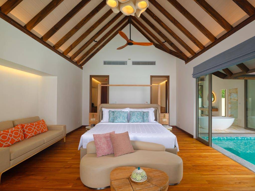 Meyyafushi Maldives - Semi-Ocean Pool Suite - wohnen