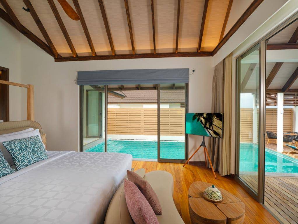 Meyyafushi Maldives - Semi-Ocean Pool Suite - wohnen