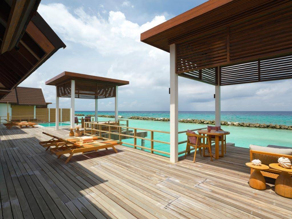 Meyyafushi Maldives - 2-bedroom Semi-Ocean Pool Villa - Terrasse