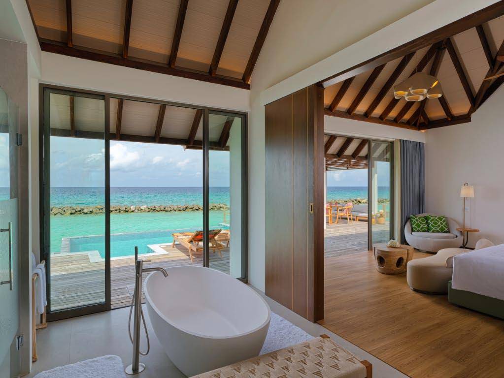 Meyyafushi Maldives - 2-bedroom Semi-Ocean Pool Villa - Bad