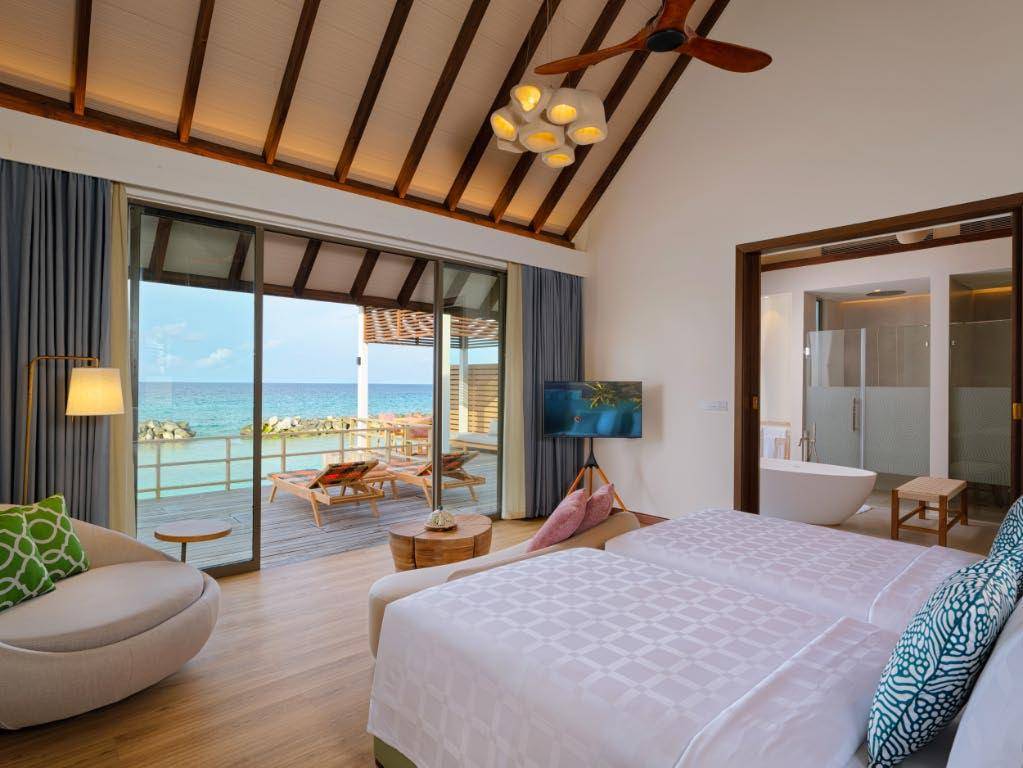 Meyyafushi Maldives - 2-bedroom Semi-Ocean Pool Villa - wohnen