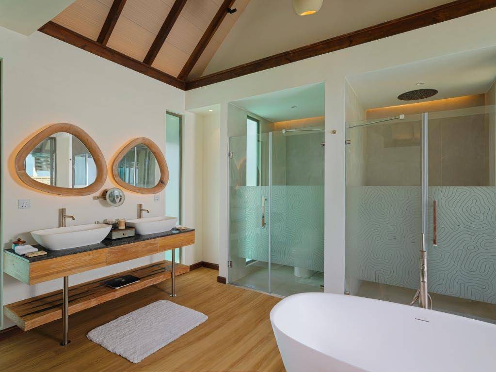 Meyyafushi Maldives - Water Pool Suite with Slide - Bad