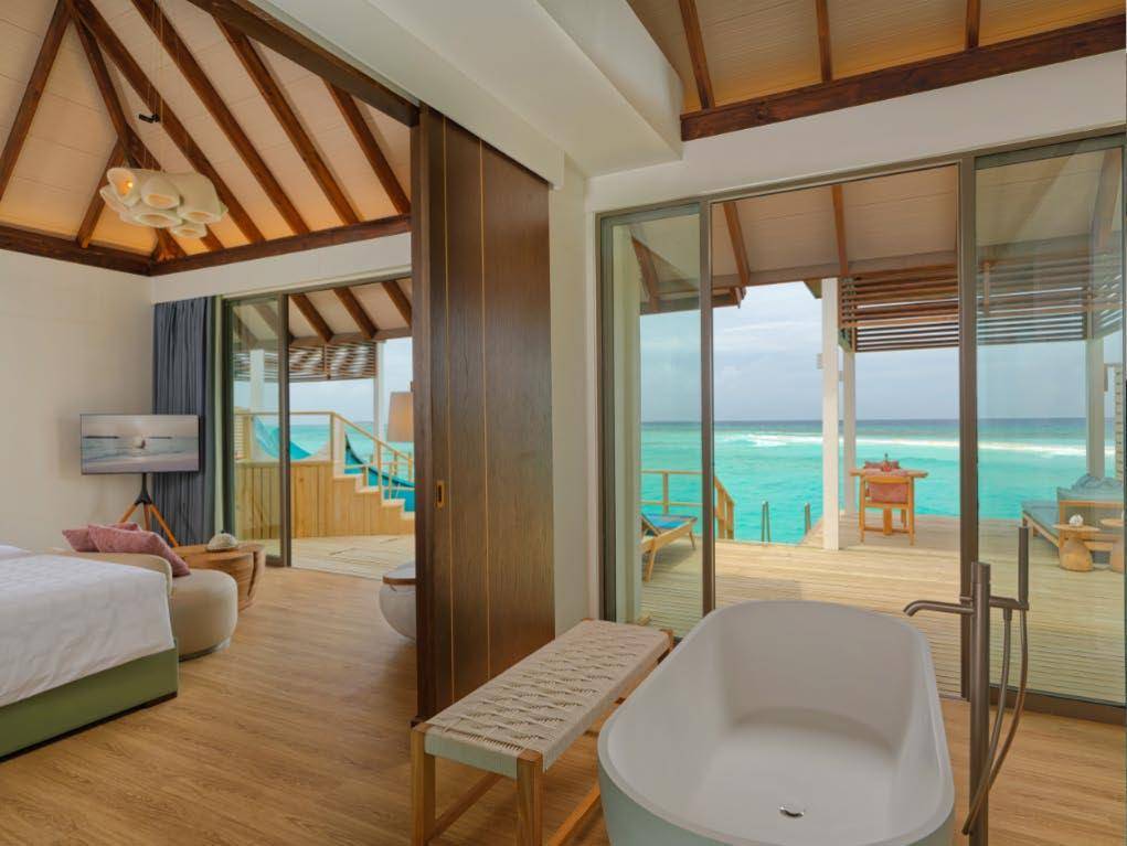 Meyyafushi Maldives - 2-bedroom Water Pool Villa with Slide - wohnen
