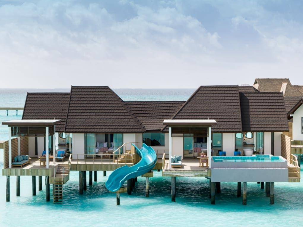 Meyyafushi Maldives - 2-bedroom Water Pool Villa with Slide